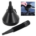 thumbnail image 6 of Car Auto Black Plastic Flexible Spout Filter Gas Oil Water Fuel Funnel Transfer, 6 of 6
