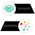 thumbnail image 2 of 10 Pcs Decor Refrigerator Magnets Flower Cute Locker Magnetic Decorate, 2 of 6