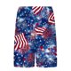 thumbnail image 3 of Pantalones Cortos Casuales para Hombre Imprimir con Bolsillos Pantalones de Playa de Cintura Elástica, Pantalones Cortos de Cintura Elástica para Hombre, 3 of 6