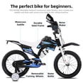 thumbnail image 2 of JOYSTAR Motocross Style Kids Bike for Boys Girls Ages 4-7 Years, 16 Inch Children Bicycles Blue, 2 of 5