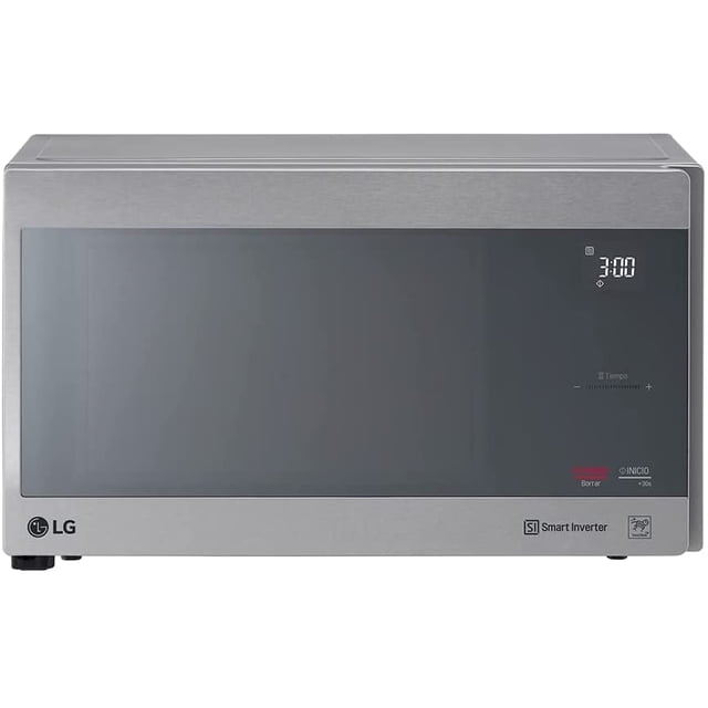 Horno Microondas Inverter LG 1.5 Acero Inox M1596CIR