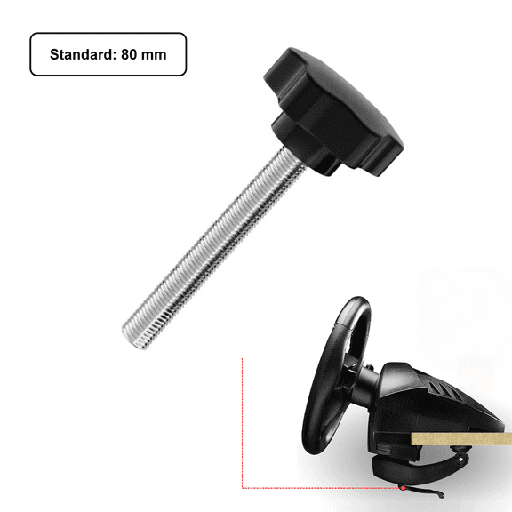 80MM Clamp Screw Bolt for Thrustmaster T80 T100 T150 T300 T500 TMX TS-PC Fixation Steering Wheel