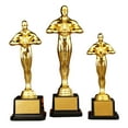 thumbnail image 1 of 19/22/24 Cm Gold Plated Trophy Little Golden Man Trophy Competition Souvenir, 1 of 8