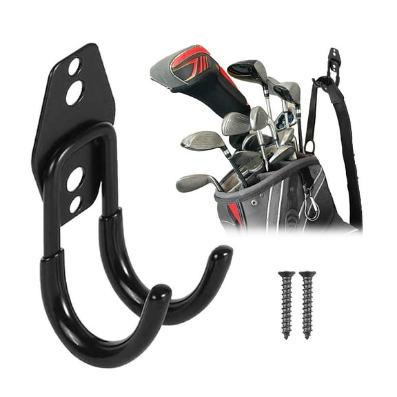 PeerBasics Wall Mount 3-inch Steel J-Hook Storage Organizer, 65 lbs. Weight Capacity