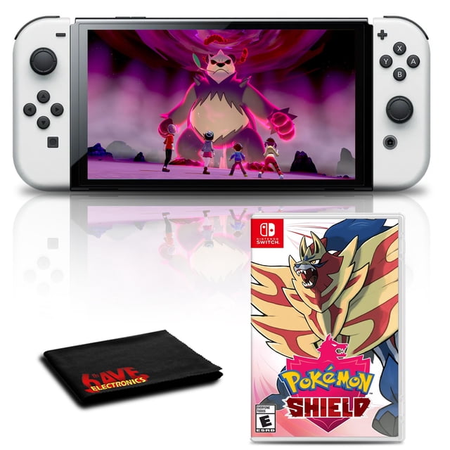 Nintendo Switch OLED Blanco con Juego de Escudo Pokemon Nintendo