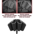 thumbnail image 3 of Breliio Umbrella - Mini Clip Umbrellas, Breliio Travel Umbrella Lightweight Compact, Folding and Portable, Reflective Safety Strip, Dual Use on Sunny and Rainy Days, 12 Ribs, 3 of 9