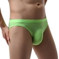 thumbnail image 2 of Aayomet Mens Underwear Briefs Mens Cotton Briefs for Men Pack with Fly,Green S, 2 of 4