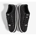 thumbnail image 4 of LUCKY STEP Platform Sparkly Fashion Sneakers Glitter Casual Shoes,Black,Womens, 4 of 10