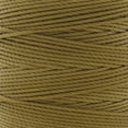 thumbnail image 4 of The Beadsmith S-Lon Bead Cord – .5 mm Twisted Nylon Cord, 4 Spools, Golden Olive Color, TEX210, 77 Yards, 4 of 6