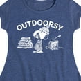 thumbnail image 3 of HYBRID APPAREL - Peanuts - Outdoorsy Snoopy - Toddler & Youth Girls Fit & Flare Dress, 3 of 4