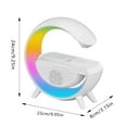 GARENAS G Type LED Wireless Charging Speaker Light App ControlLED 3