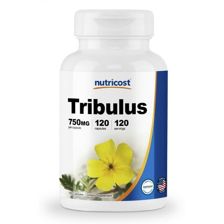 Nutricost Tribulus Terrestris Extract 750mg, 120 Capsules - Gluten Free & (Best Time To Take Tribulus Terrestris)