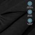 thumbnail image 3 of Bare Home Down Alternative Comforter Set - 3-Pieces - All Seasons - Full, Heather Black, 3 of 6