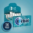 thumbnail image 2 of 3x Packs Orbit Winter Mint Sugarfree Gum | 14 Pieces Per Pack | Fast Shipping, 2 of 4