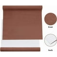 thumbnail image 4 of 39.4x16.5 Inch Book Binding Cloth Imitation Leather Bookcover Coffee Suede Fabric Paper Backed Bookcover Bookbinding Supplies Book Cloth for Book Binding Velvet Box Making DIY Crafts for DIY Coffee, 4 of 9