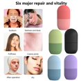 thumbnail image 3 of Ice Face Roller Silicone Skin Massager Care Cube Mould Facial Tray Ball Reusable, 3 of 9