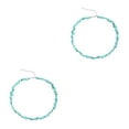 thumbnail image 4 of Guardoinrt Femmes Filles Perles Déclaration Collier à la Mode et Polyvalent Addition Bleu Vert 2Set, 4 of 6