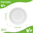 thumbnail image 2 of Compostable 8.75 Inch Round Plates Value Pack, 2 of 3