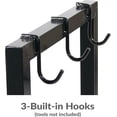 thumbnail image 4 of Firewood Log Rack with Cover - Indoor or Outdoor Wood Storage - - Capacity, 4 of 11