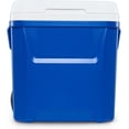 thumbnail image 3 of 60 QT Cooler with Wheels, Wheeled Design and Locking, Portable Insulated Container with Leak-Proof Design for Outdoor Use, Blue$$Sport & Recreation Other, 3 of 7