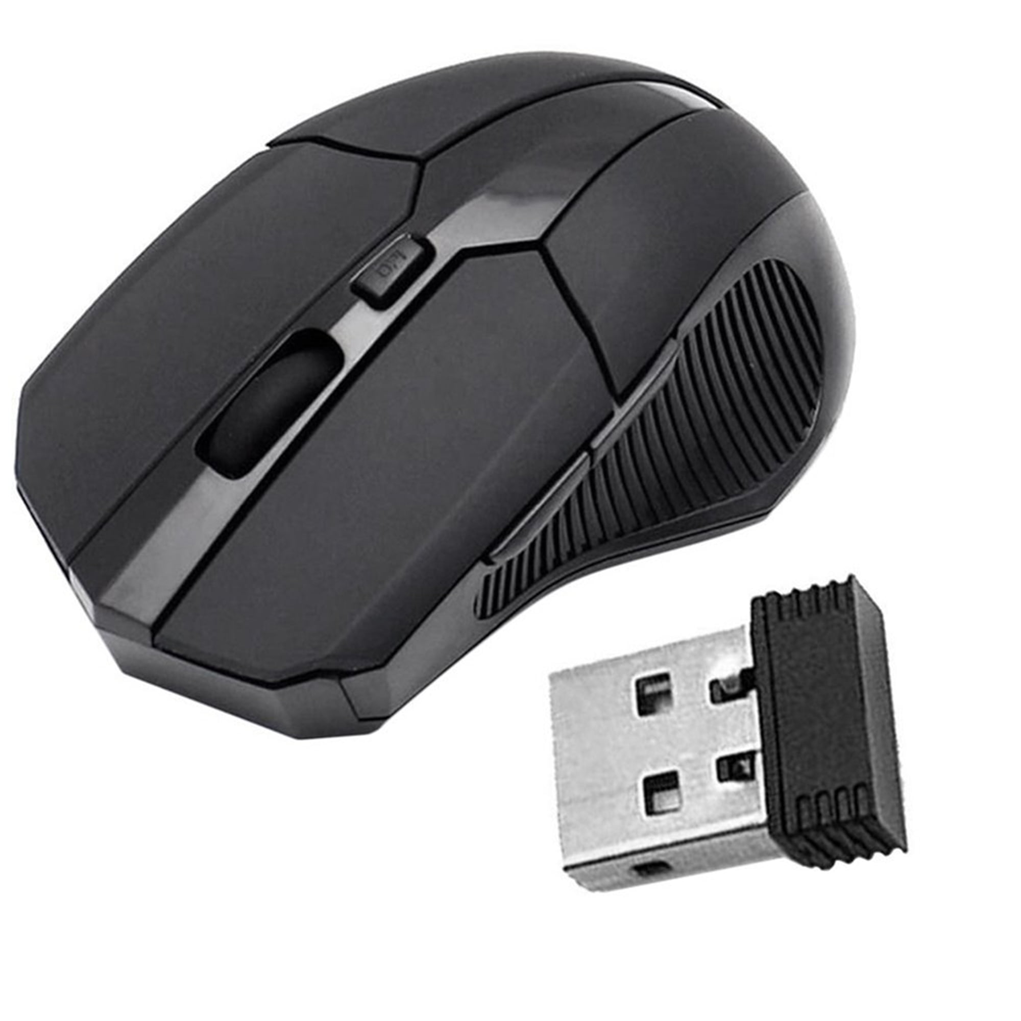 2.4GHz Wireless Mouse Computer Accessories Portable Wireless Mouse Black Mouse 