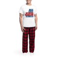 thumbnail image 5 of CafePress - Fantasy Football Machine Men's Light Pajamas - Men's Light Loose Fit Cotton Pajama Set, 5 of 7