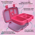 thumbnail image 6 of Bentgo Kids Prints Leak-Proof, 5-Compartment Bento-Style Kids Lunch Box - Ideal Portion Sizes for Ages 3-7, Durable, Drop-Proof, Dishwasher Safe, BPA-Free Materials (Fairies), 6 of 6