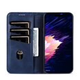 thumbnail image 3 of For iPhone Air Case Premium PU Leather Simple Wallet Case TPU Bumper Card Slots Kickstand Magnetic Closure Shockproof Flip Cover,blue,For iPhone Air, 3 of 11