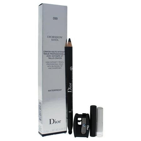 Diorshow Khol High Intensity Pencil Waterproof 099 Black Khol by Christian Dior for Women 0.04 Walmart