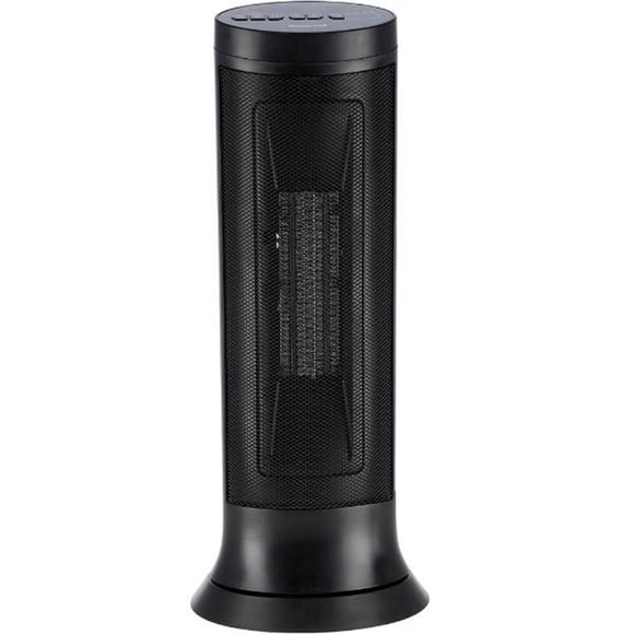 calefactor eléctrico cerámico portátil 20 m2 negro de torre