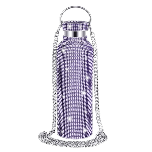 Botella térmica Billuyoard Acero inoxidable Diamantes púrpura