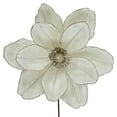 thumbnail image 3 of Northlight 24" Cream Magnolia Glittered Christmas Stem Spray, 3 of 4
