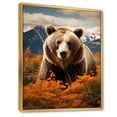 thumbnail image 2 of Designart "Majestic Canadian Wildlife III" Animals Floater Framed Canvas Art Print, 2 of 7