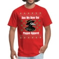 thumbnail image 3 of Plague Apparel Ugly Christmas Unisex Classic T-Shirt, 3 of 3