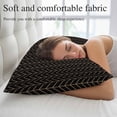 thumbnail image 5 of Simple Line Black Throw Pillow Cover 12 x 20 Inch Decorative Pillow Cover Black Modern Art Geometric Lumbar Pillowcase Seasonal Rectangle Cushion Case for Couch Sofa Bed Living Room, 5 of 9