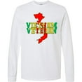 thumbnail image 3 of Inktastic Vietnam Veteran in Green Gold and Red Long Sleeve T-Shirt, 3 of 5
