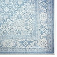 thumbnail image 5 of Nicole Miller New York Patio Country Dahlia Transitional Medallion Indoor/Outdoor Area Rug, Blue/Grey, 7'9"x10'2", 5 of 7