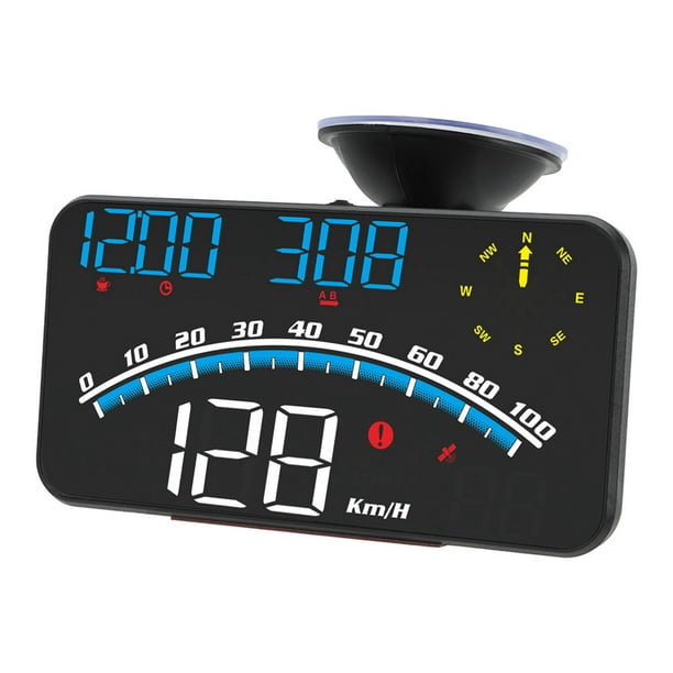Projecteur de pare-brise M3, affichage tête haute sur verre, OBD2, compteur  de vitesse, alarme, accessoires électroniques