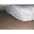thumbnail image 2 of 500 Pieces New White Shop Towels Rags Great Mechanics & Commercial 13x14 inches, 2 of 4
