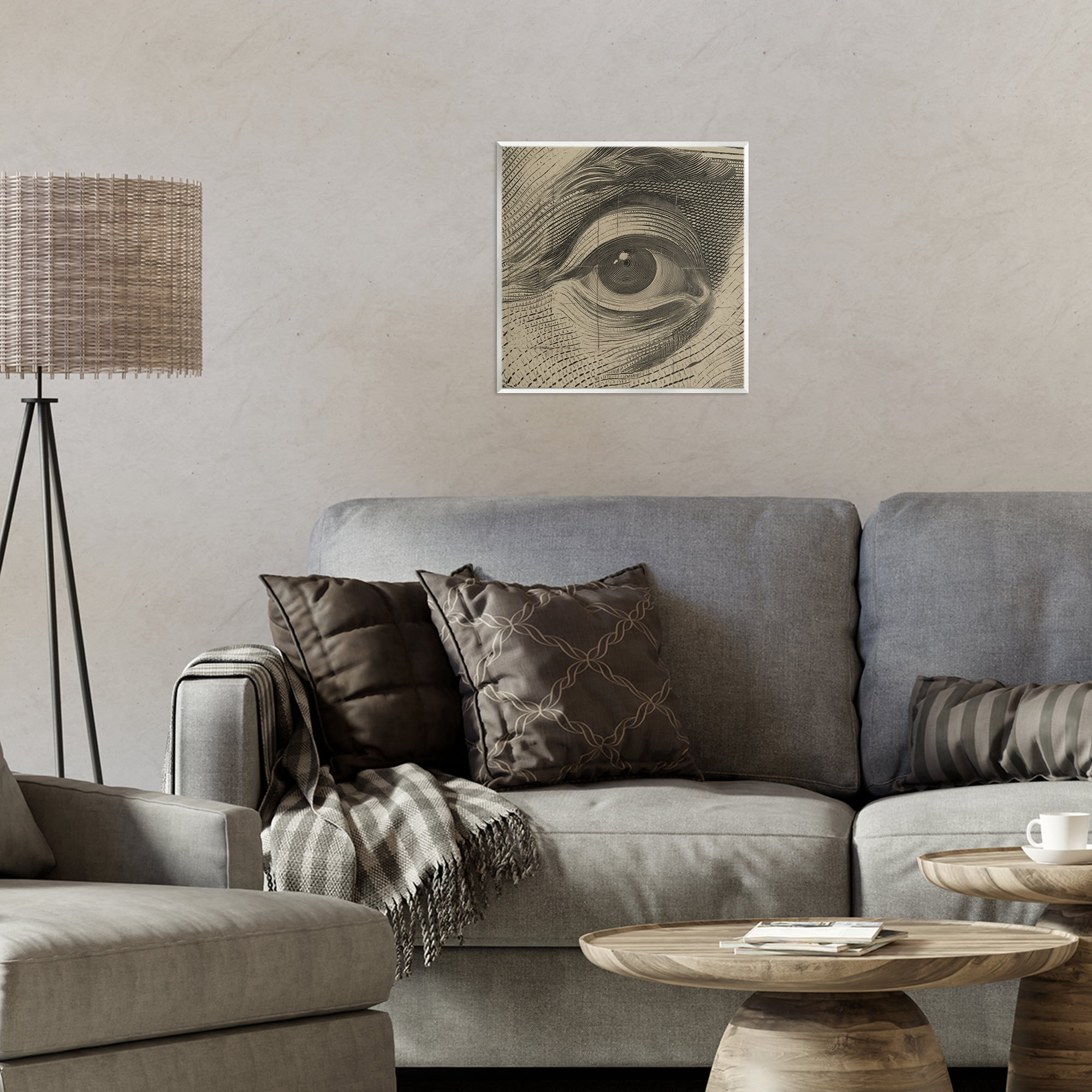 Stupell Industries Franklin's Gaze Eye Wall Plaque Art, design by Svetlana Aleynikova