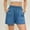 A200 Blue, variant on Denim Shorts for Women Wide Leg High Waisted Jean Shorts Elastic Waistband Soft Cotton Relaxed Fit Bottoms Summer Streetwear Outfits