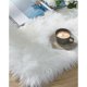 thumbnail image 4 of Faux Sheepskin Rug 60x90cm Imitation Fleece Carpet Fluffy Soft Longhair Decorative Chair Cushion Sofa Mat (White, 60x90cm), 4 of 5