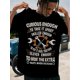 thumbnail image 1 of Camiseta con temática de mecánico, regalo divertido para mecánicos, camiseta gráfica de ingeniero de automóviles, mezcla de poliéster y elastano, cuello redondo, lavable a máquina., 1 of 4