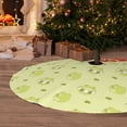 thumbnail image 6 of Yiaed Cute Frog3 Print Christmas Tree Skirt , Tree SkirtsTree Mat for Christmas Winter Holiday Indoor Decorations-30", 6 of 7