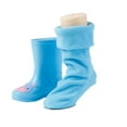 thumbnail image 4 of TopLLC Doublures de Bottes de Pluie Chaudes et Confortables pour Garçons et Filles de 3 à 6 Ans Options Jaune Vert Roses et Bleu Doublure de Bottes de Pluie, 4 of 5