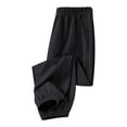 thumbnail image 4 of Odeerbi 3-14 Years Teen Boys Girls Ice Silk Sweatpants Summer Workout Athletic Sports Jogger Pants Casual Solid Color Loose Ankle Joggers, 4 of 7