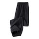 thumbnail image 4 of Odeerbi 3-14 Años Niños Niñas Hielo Silk Sweatpants Entrenamiento de Verano Atlético Deportes Jogger Pantalones Casual Color Sólido Joggers de Tobillo Sueltos, 4 of 7