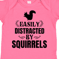 thumbnail image 4 of Inktastic Easily Distracted by Squirrels Boys or Girls Baby Bodysuit, 4 of 5