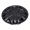 Black, variant on 15 Inch Wheel Cover, 15" Hubcap, ABS Material 15" Wheel Rim Cover, Universal Fit for Steel Wheels with Clip On Design for Cars Trucks SUVs, Set of 4
