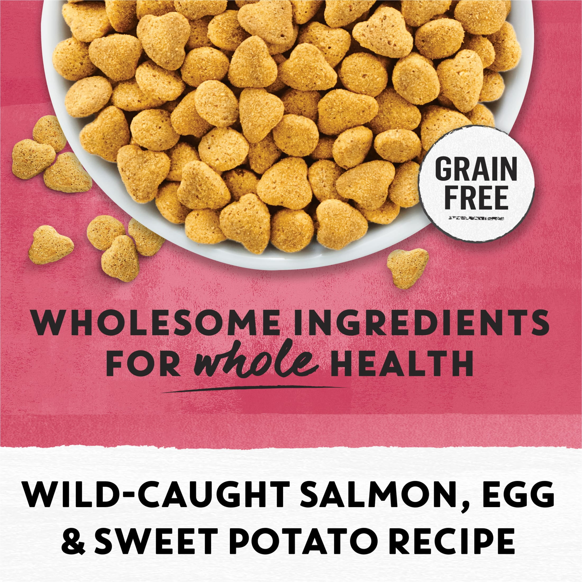 Purina Beyond Wholesome Ingredients Indoor Dry Cat Food Salmon, Egg, & Sweet Potato, 3 lb Bag